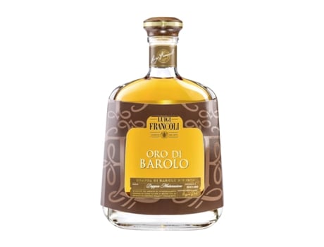 Aguardente Grappa LUIGI FRANCOLI Oro Barolo (0.7 L - 1 Unidade)