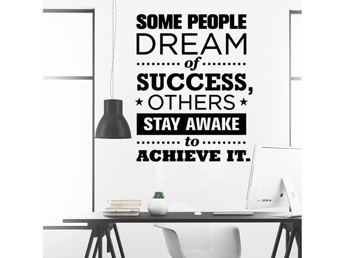 Adesivos Muraux Para Escritório, Frases Inspiradoras, Citações, Autocollants, Cultura Empresarial, Adesivos Muraux Em Vinil, Decoração Para Salão.