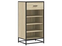 Shoe Rack, Shoe Racks Vidaxl Marrom Madeira Processada (n/a)