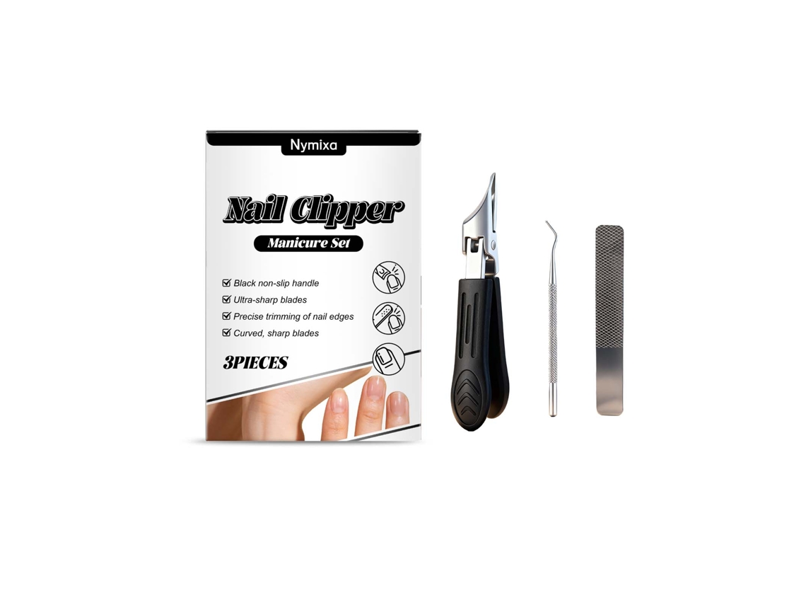 Kit Manicure com Cortador de Unhas Profissional