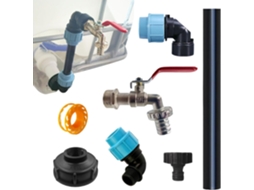 Adaptador Para Tanque De Armazenamento, Conector Rápido, Válvula