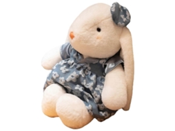 Coelho de Pelúcia, Boneco de Coelho, Brinquedo Infantil, Material de Pelúcia Azul, Auxiliar no Sono, 1 Conjunto TAISHENGDA