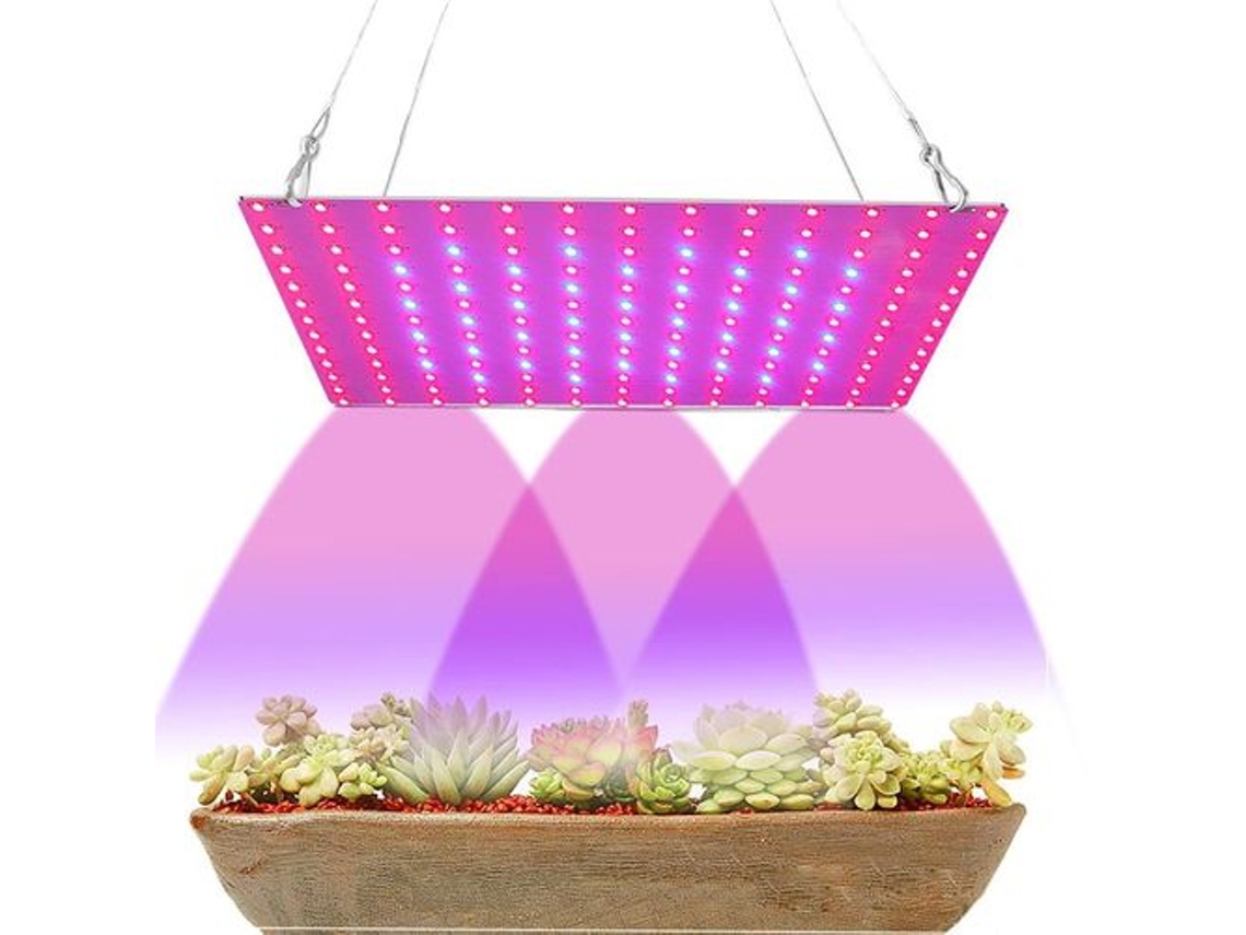 Lâmpada de cultivo LED com 169 LEDs para plantas, Brilvibera, para uso interno.
