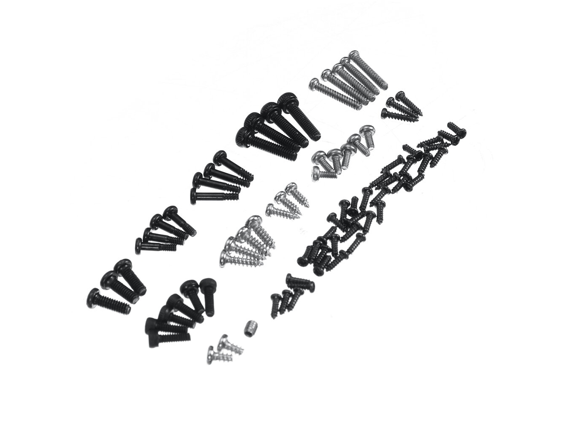 Conjunto de Parafusos para Peças de Substituição do Helicóptero Rc Eachine E135 2.4g 6ch Direct Drive Dual Brushless Flybarless MDUG