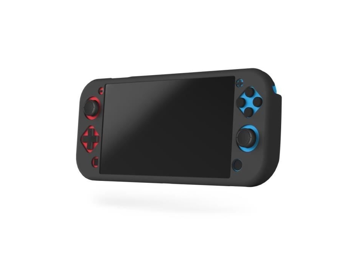 Capa Protetora Grip Para Nintendo Switch Oled Preto  000*