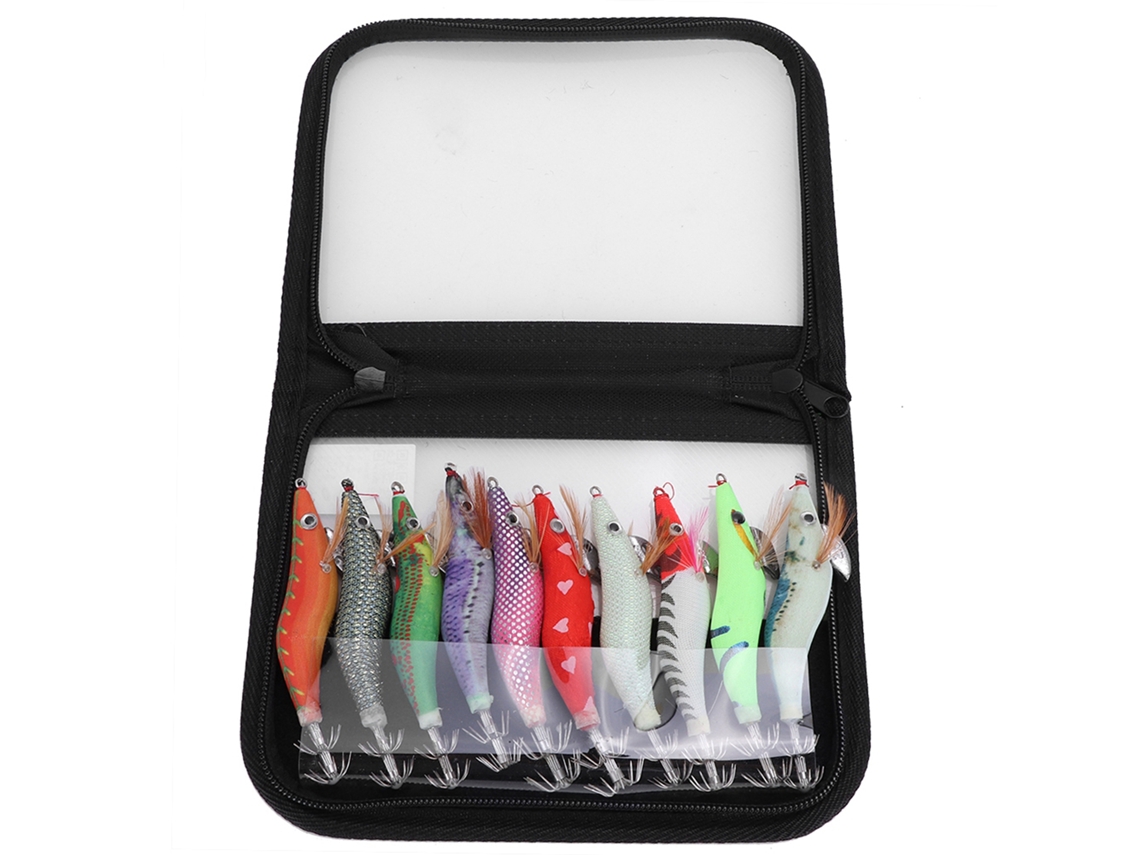 Iscas de Camarão para Pesca com Caixa Luminoso S/MARCA