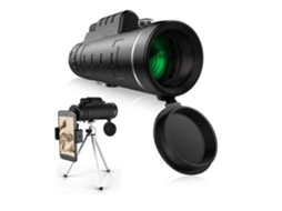 Phone Adapter Pro para Binóculos Monóculos Lunetas Telescópios Astronômicos e Microscópios. Preto USHION