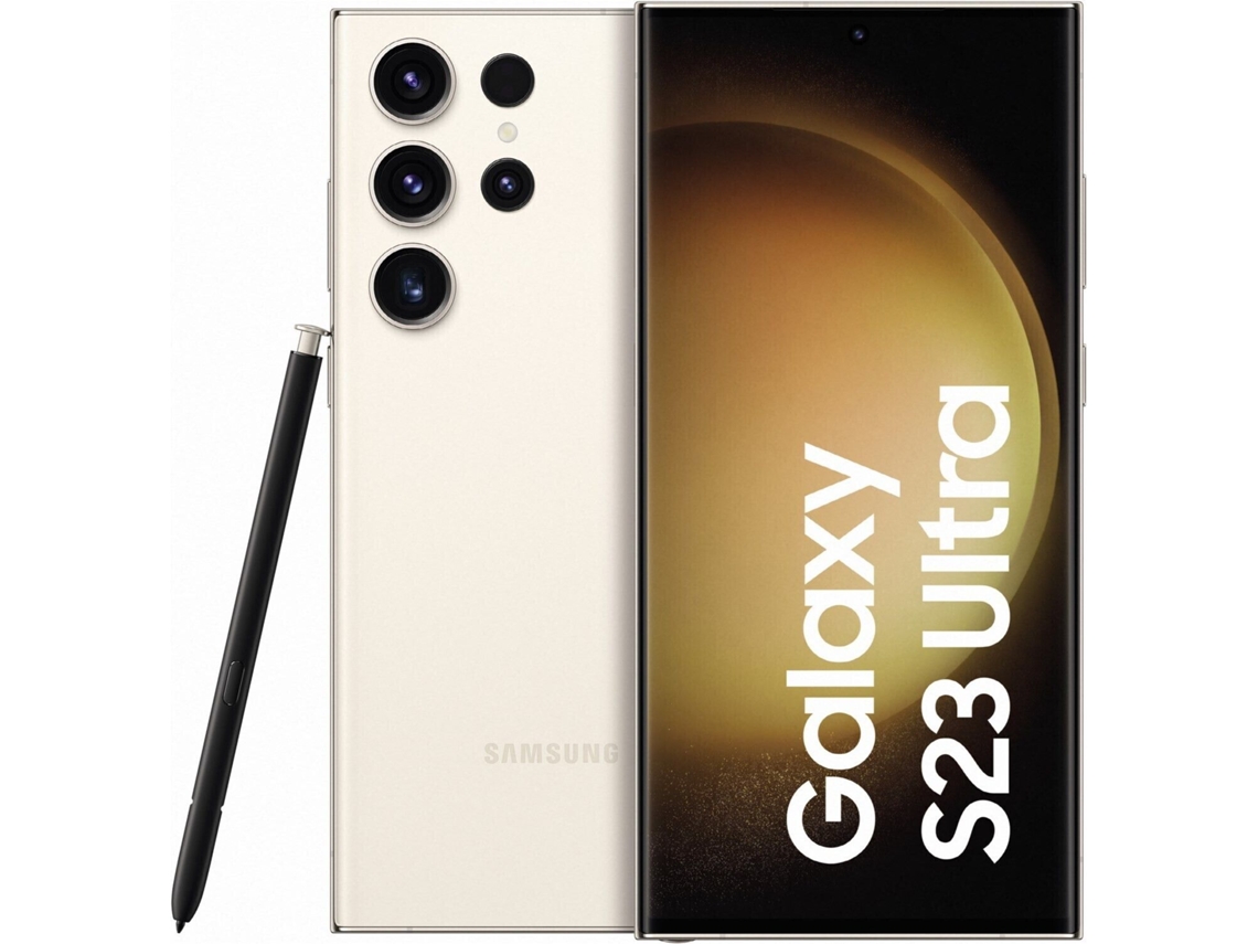 Smartphone SAMSUNG Galaxy S23 Ultra (Recondicionado Marcas Mínimas - 256 GB - Branco)