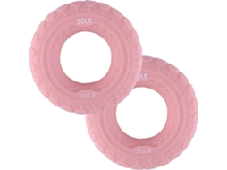 Extensor De Pulso E Mão 2ps Para Fortalecimento, Reabilitação E Relaxamento Dos Movimentos Do Braço Antebraço, Rosa