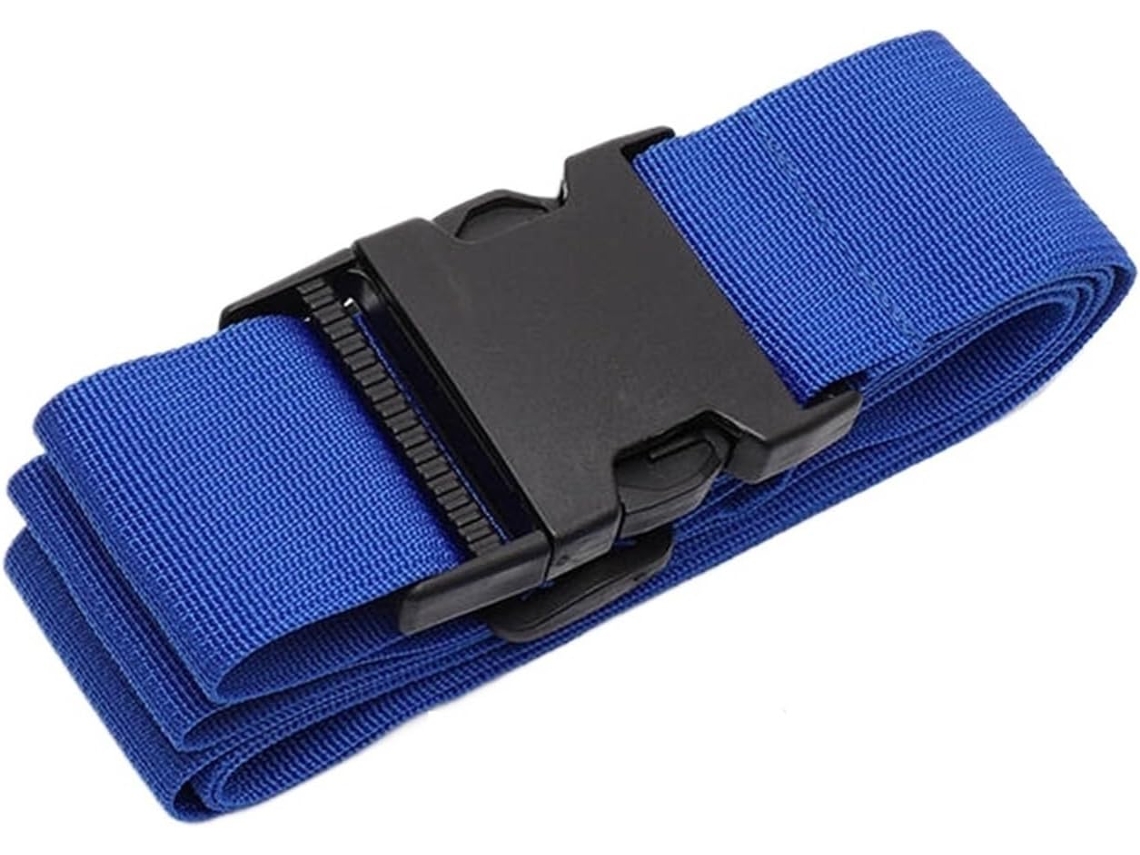 Conjunto De 4 Cintas Para Bagagem, Adequadas Para Diferentes Tipos De Viagem Azul Escuro
