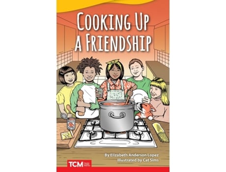Livro Cooking Up A Friendship De Elizabeth Anderson Lopez (inglês)