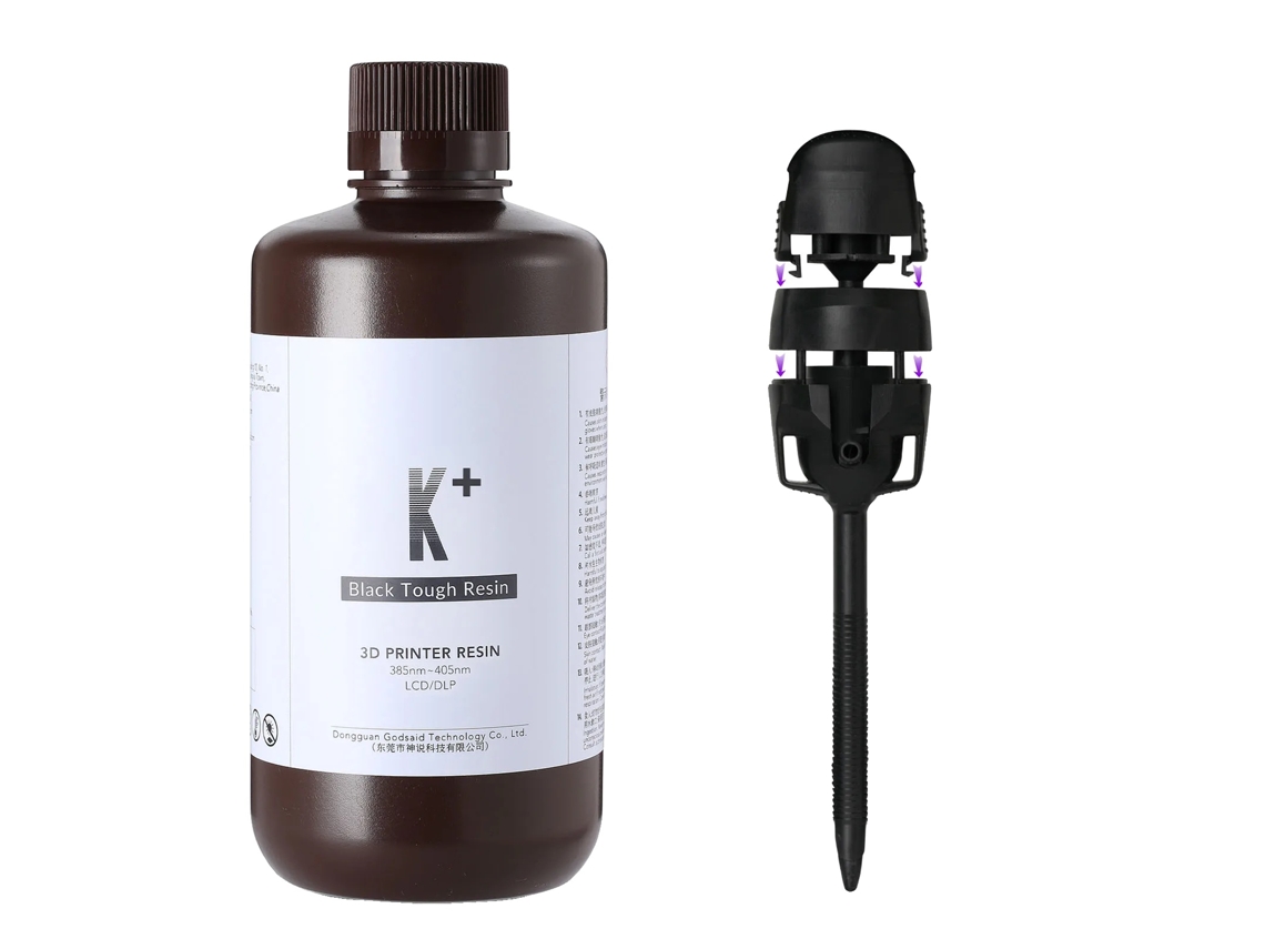 Resina Para Impressora 3d, Resistãªncia Aprimorada, Alta Precisã£o Dimensional, Kplus-1000g