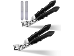 Kit SFUSHOS de 2 Cortadores de Unha Clipmaster Pro para Idosos