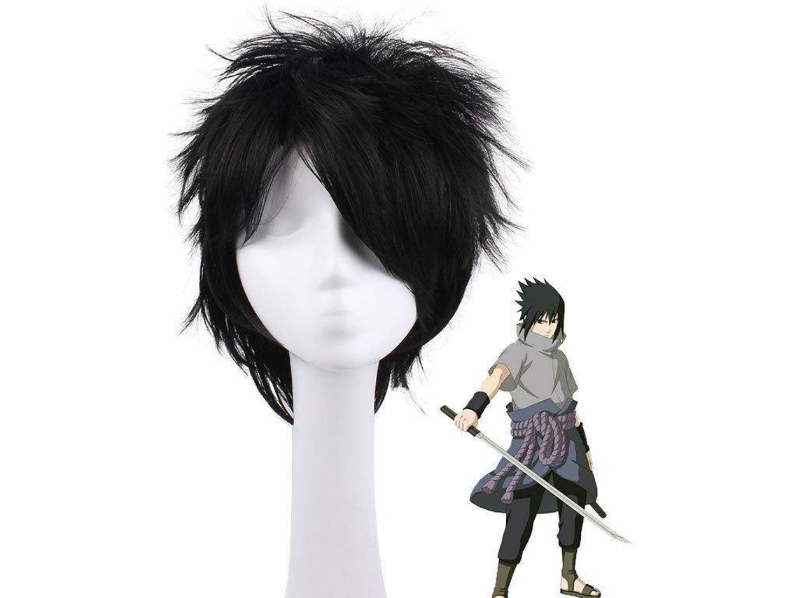 Peruca OEM Naruto Uchiha Sasuke Party