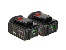 Pacote De Bateria Waitley 6ah, Taxa De Descarregamento De 8c, Display Digital,2 Pcs 6ah Bateria Oem