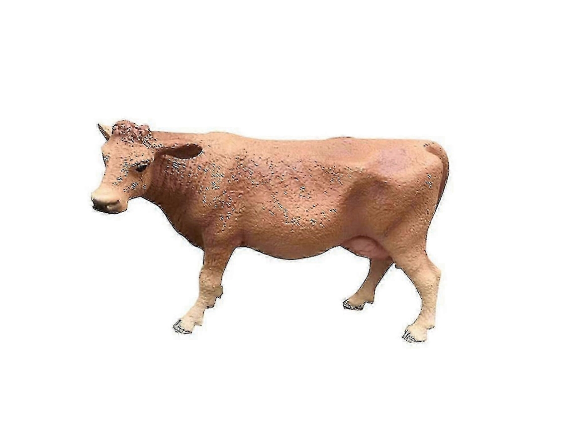 Vaca De Brinquedo Simulada, Modelo De Animal, Para Brincar E Educação