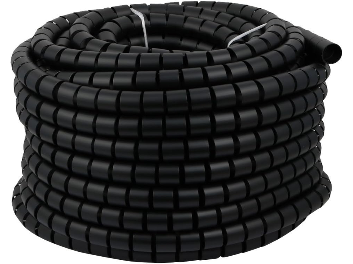 Cabo Espiral Flexível para Gerenciamento de Cabos, 30 mm de diâmetro, 30 unidades CHABERLU