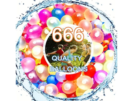 Balões De Água Não Especificado 666 Unidades Misto 3 Anos Ou Mais Exterior Aucuneary