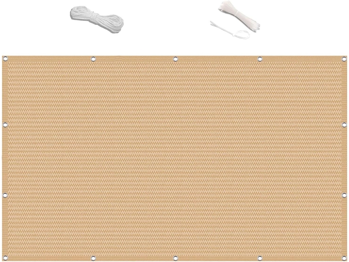 Tela De Privacidade, Guojun, 60 X 810 Cm, Hdpe, Resistente Aos Raios Uv
