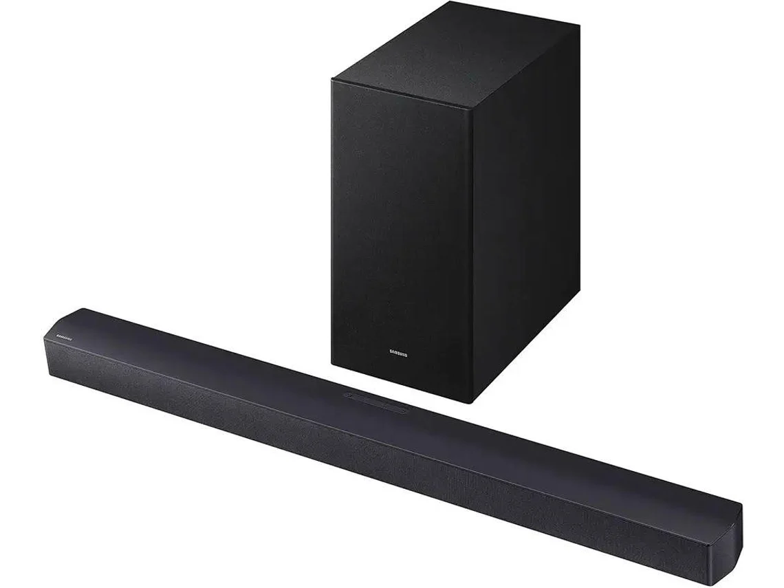 Soundbar SAMSUNG HW-B450F/ZF (2.1 Canais - Subwoofer Sem Fios)
