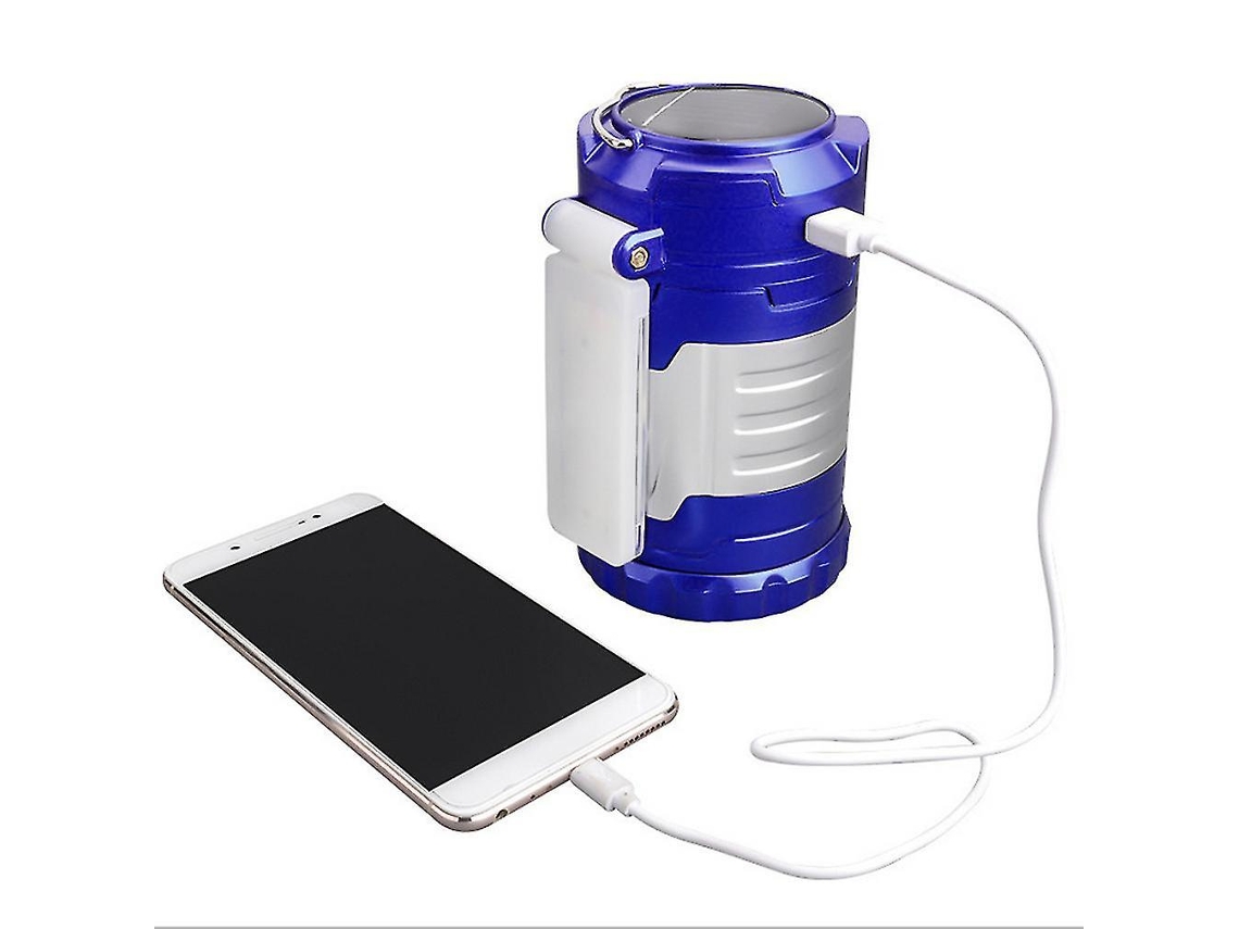 Lanterna Led Recarregável Para Acampamento Ao Ar Livre, Portátil, Solar, Usb Olysi Shop