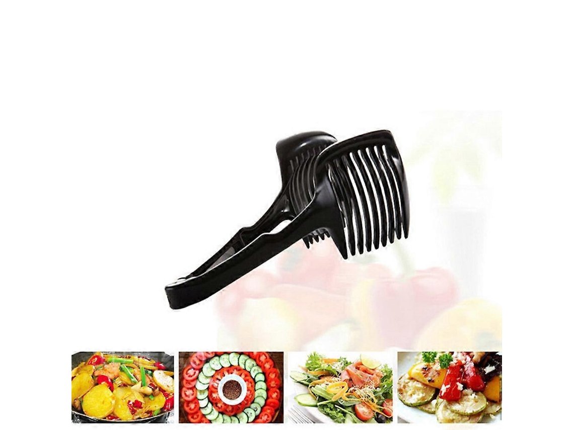 Utensílio De Cozinha Manual Multiuso Para Tomates, Frutas E Vegetais, Redondo, 18,5 X 8 X 3 Cm, Mola De Aço Inoxidável Abs, 4 Peças Everley891