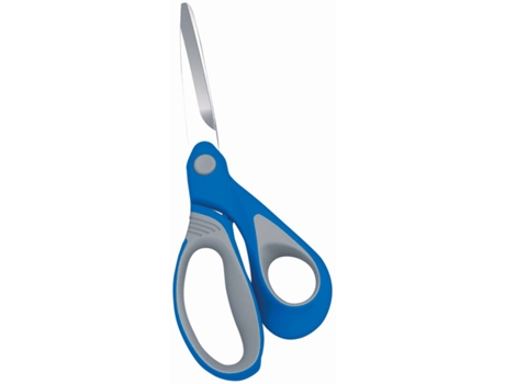 Tesoura Doméstica KLEIBER Trend Line Redonda 203 Mm Cinza/Azul