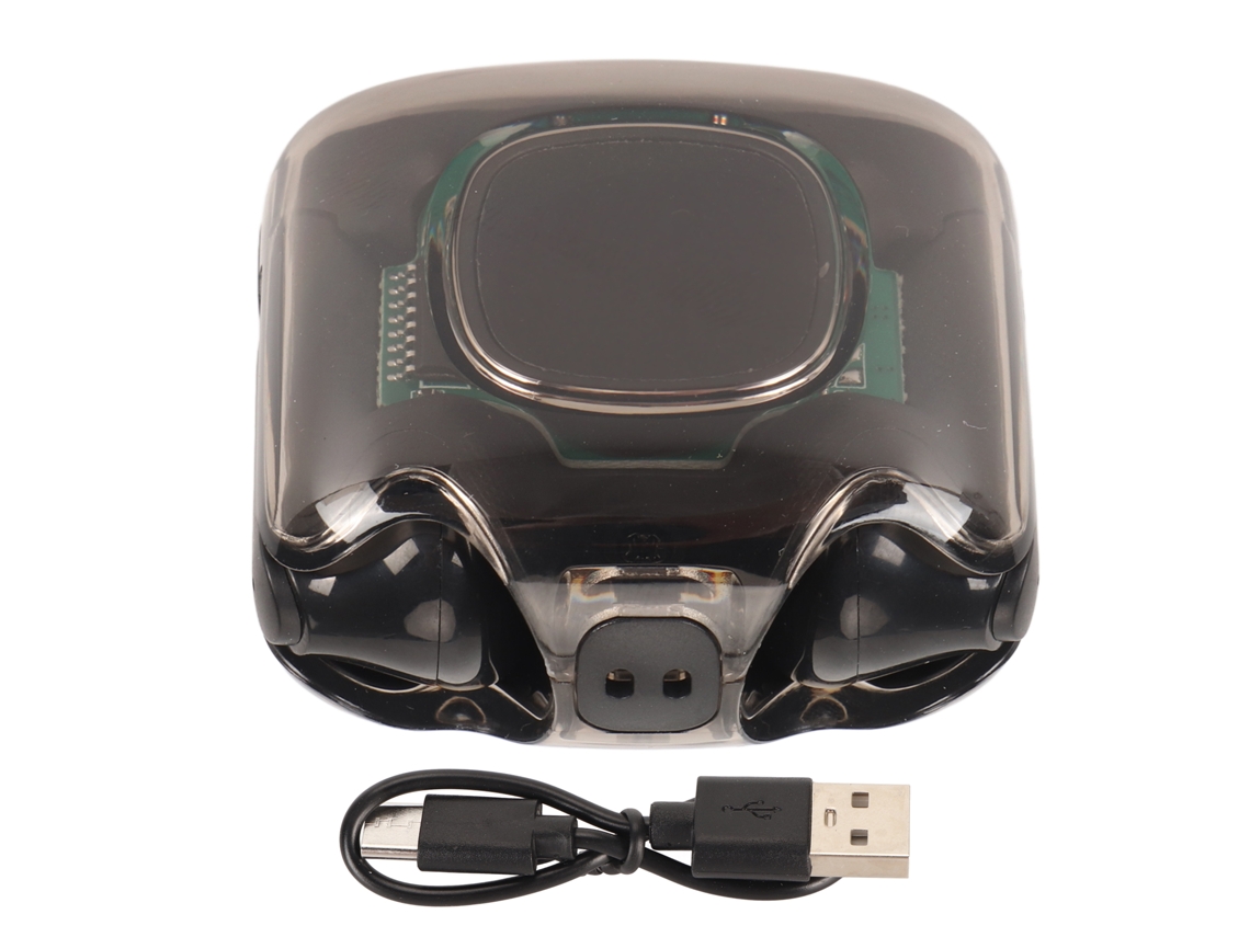 Aetheria fones de Ouvido Tradutor Multifuncional Bluetooth 5.3 144 Idiomas Tradução em Tempo Real Preto