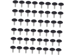 Conjunto De 48 Niveladores Móveis Ajustáveis Em Metal Para Mesas E Cadeiras, Em Aço Inoxidável Peças Para Casa