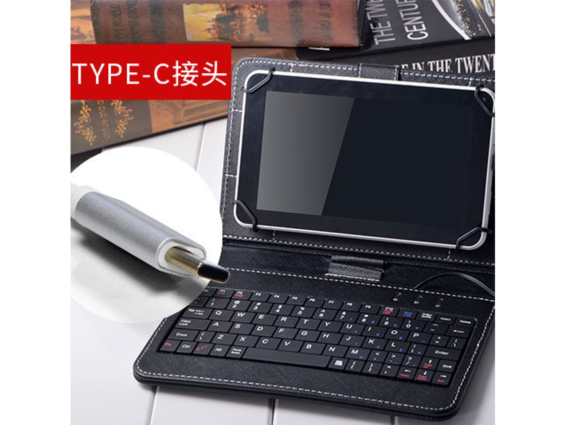 Tablet Klavye Kılıfı Universal 9-1'' Silverht Preto UISAVE