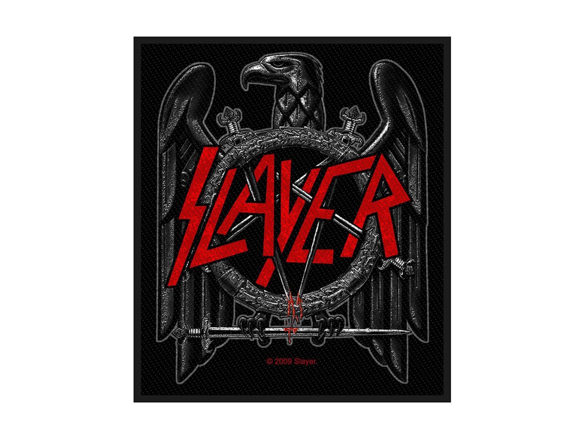 Emblema de Coser ROCK OFF Slayer Black Eagle