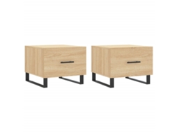 Coffee Table, Coffee Tables Vidaxl Marrom Madeira Processada (n/a)