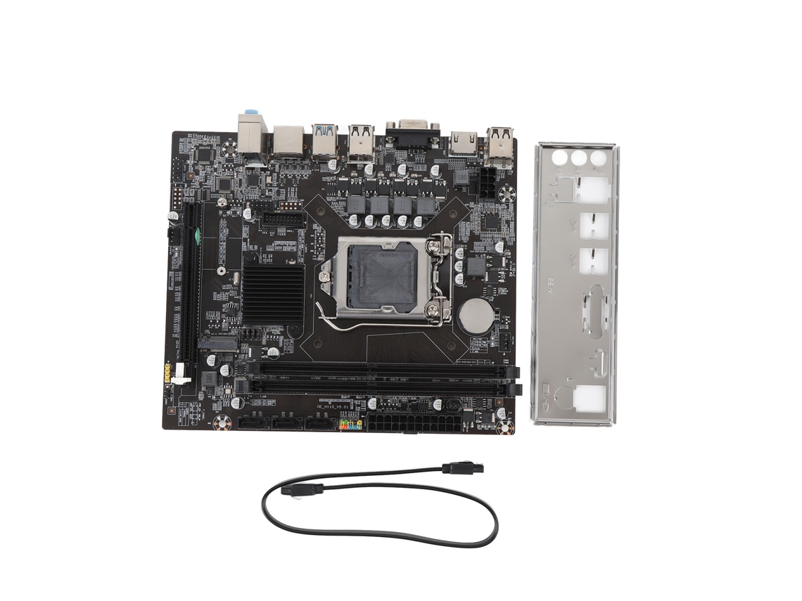 Placa-mãe De Computador Itx H110 Ddr4 Usb3.0 M.2 Nvme Placa-mãe Gamer Para Lga 1151
