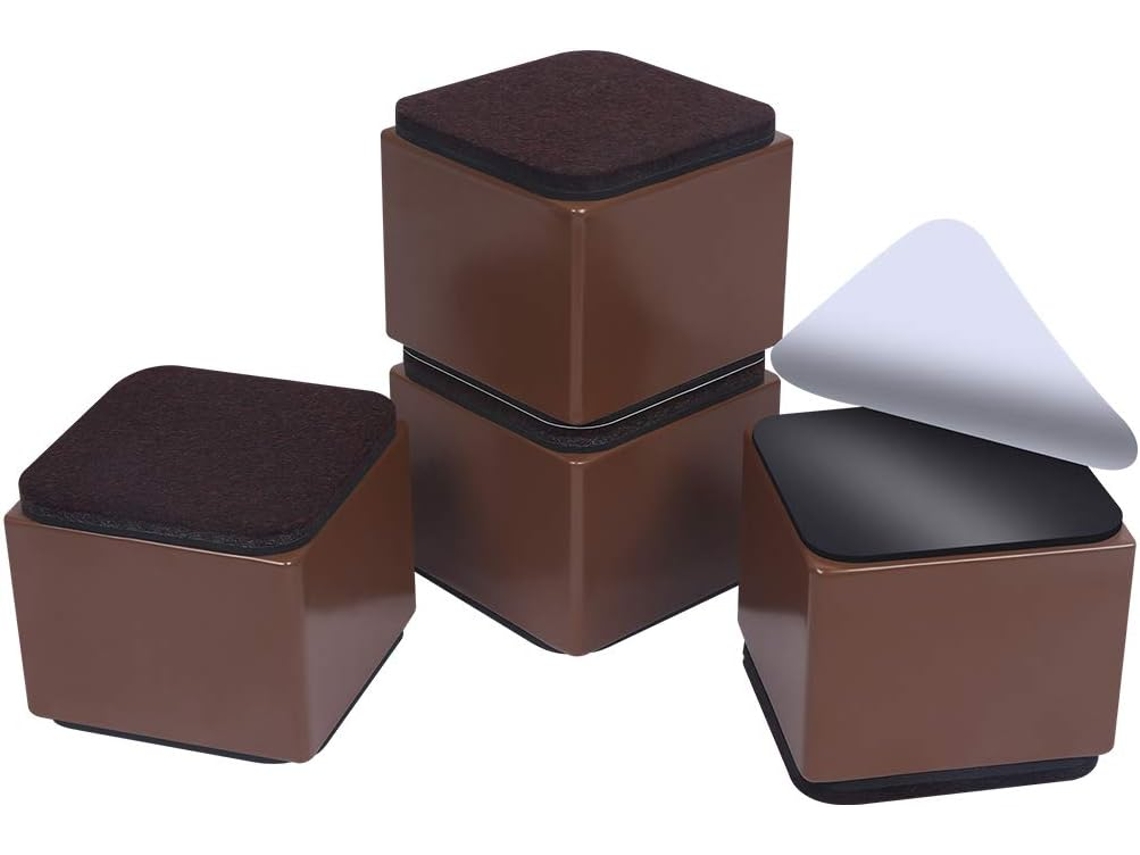 Elevador De Móveis De 5 Cm Em Aço Carbono, Elevador De Cama De 6 Cm Em Aço Carbono, F Slowmoose