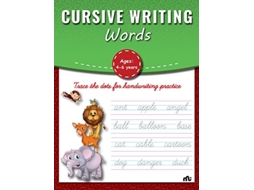 Livro Cursive Writing Words de Rupa Publications (Inglês)