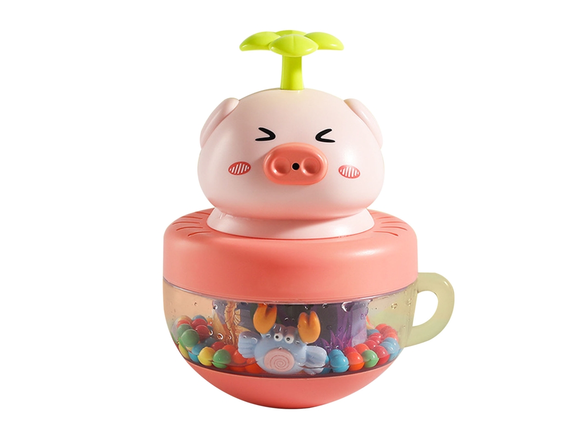 Mali brinquedo de Banho para Bebê com Sprayer e Som de Maraca Animais Marinhos Flutuantes