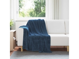 Vidaxl Cobertores De Sofá 6 Unid. Azul Marinho 130 X 150 Cm 3.04 Kg Lã