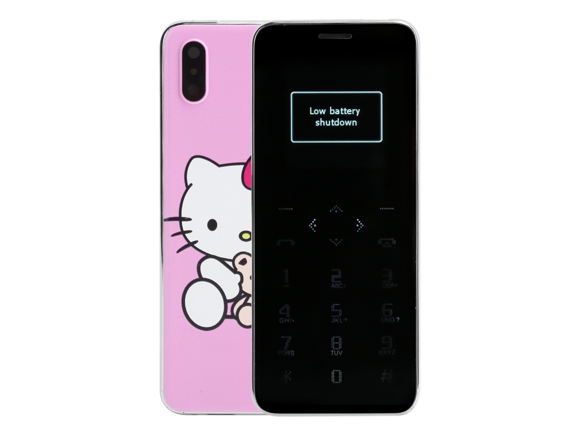 Smartphone Portátil Con Control Táctil, 32 Mb + 32 Mb, Doble Sim, Doble Modo de Espera, Color Rosa Estándar.