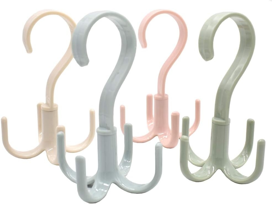 Cabides 4 Peças Para Casacos, Chapéus E Bolsas Elysve