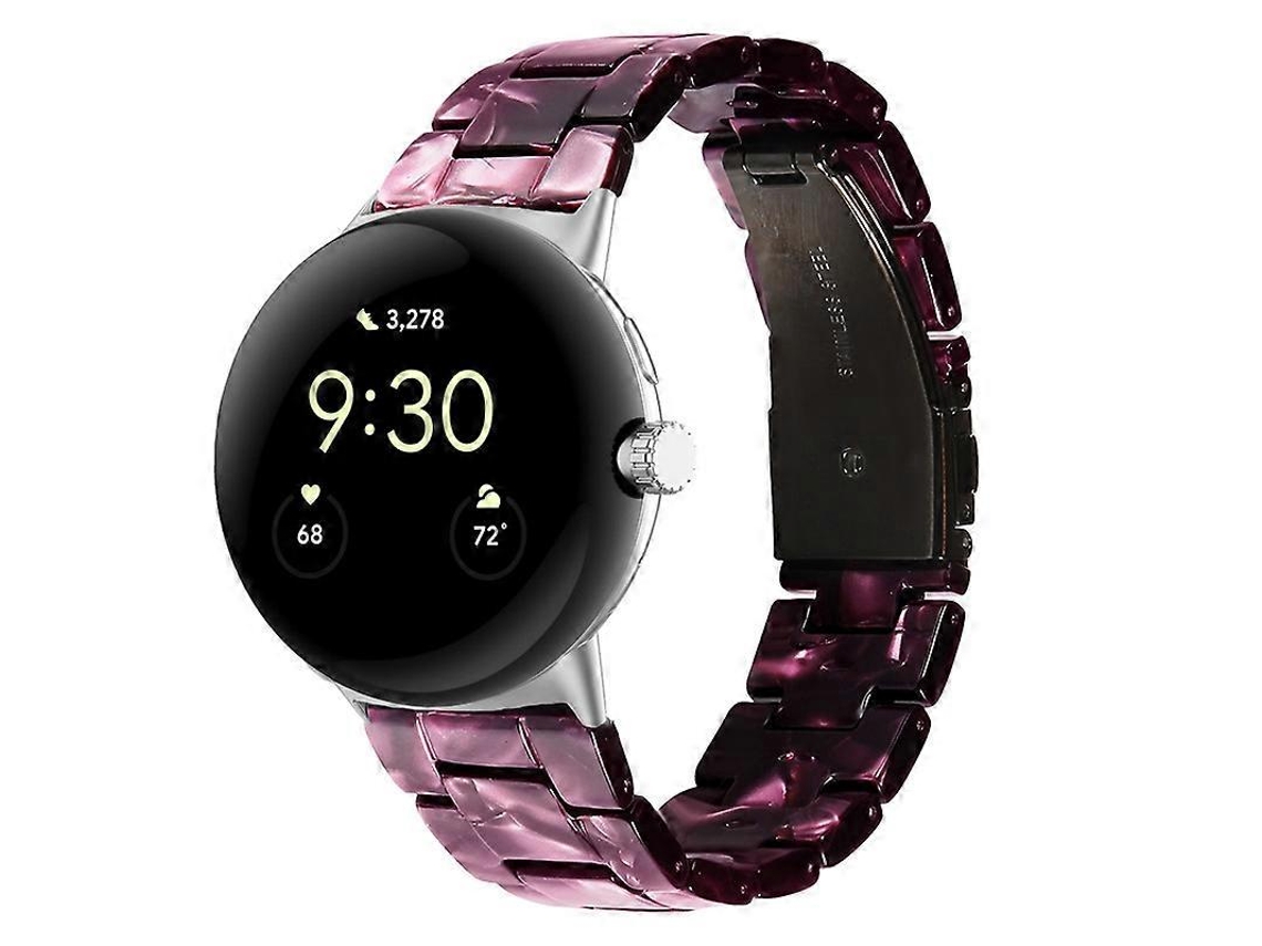 Pulseira De Resina Com Três Contas Para Google Pixel Watch