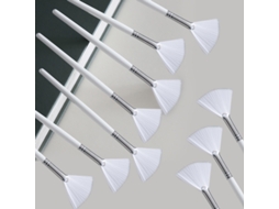 Conjunto de 10 Pincéis para Máscara Facial, Incluindo um Pincel Macio em Formato de Leque e um Pincel para Aplicação de Produtos Ácidos. MDUG