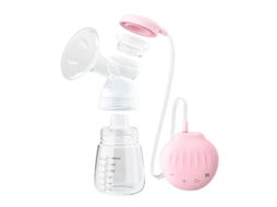 Bomba de leite elétrica com função de massagem automática para amamentação BRILVIBERA