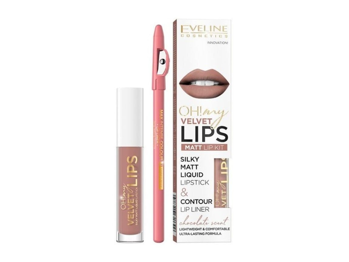 EVELINE Oh My Lips Matt Lip Kit Liner Nº11