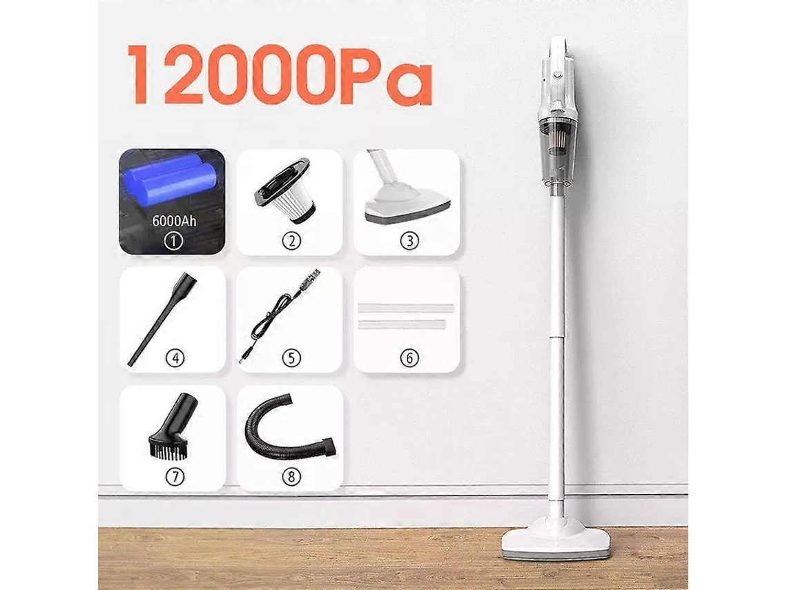 Aspirador De Pó Portátil Recarregável Sem Fio Eafc Usb 9000pa/12000pa Aspirador De Pó De Grande Sucção Coletor Aspirador Para Cas Aquaforge
