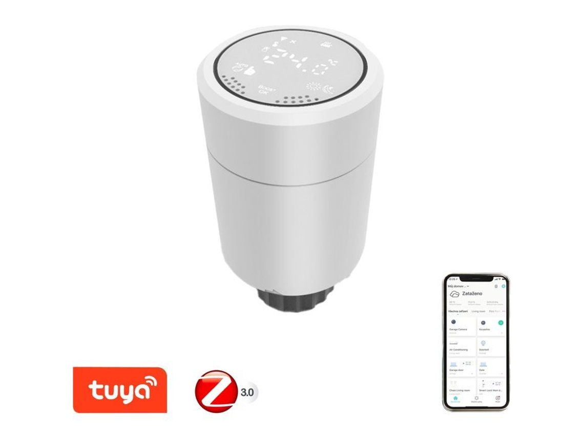 Cabeça termostática inteligente Immax Neo Zigbee