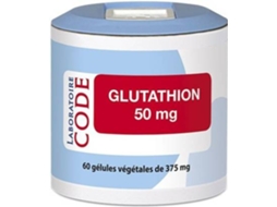 Suplemento Alimentar LABORATOIRE CODE Glutationa Reduzida (60 cápsulas de 375mg)