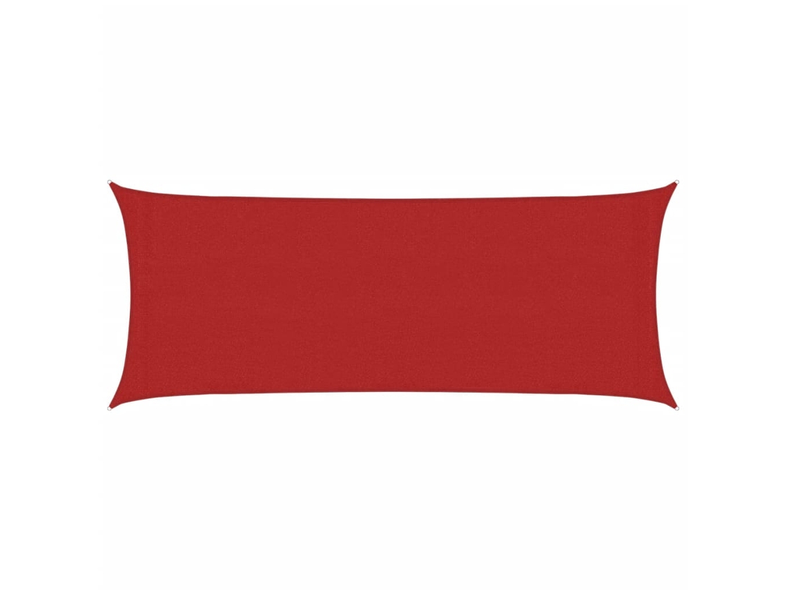 Sun Sail, Sun Sails Vidaxl Vermelho Polietileno (2 X 5 M)