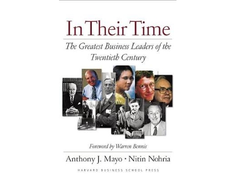 Livro in their time de anthony j. mayo,nitin nohria (inglês)