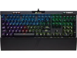 Teclado Gaming CORSAIR K70 RGB MK2 (Mecânico - Português - Preto)