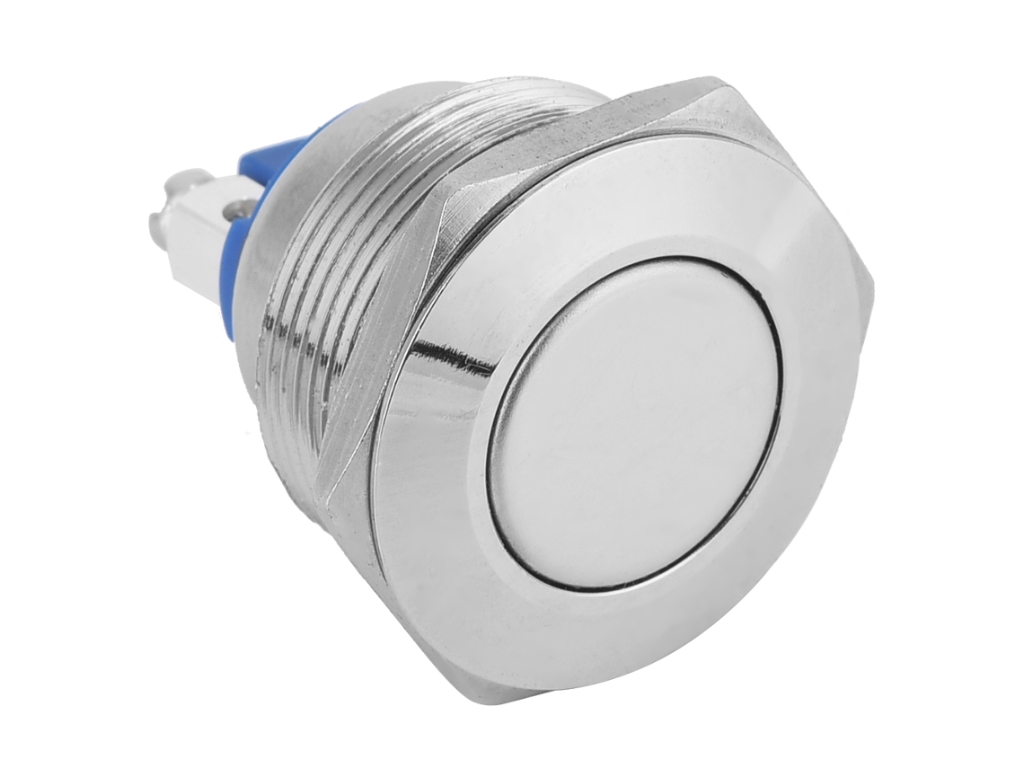 Interruptor de Botão Metal Impermeável Automático
